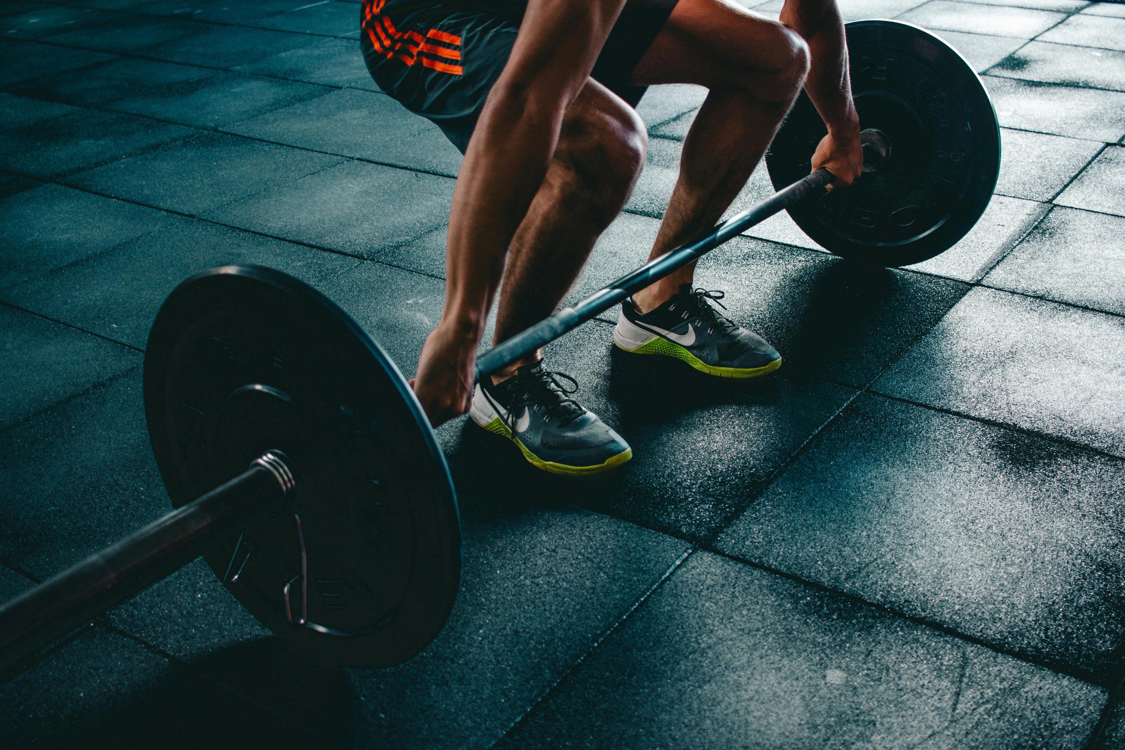 Personal training session with coaching cues